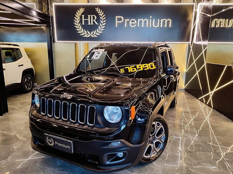 Jeep Renegade LONGITUDE 1.8 FLEX BANCOS EM COURO