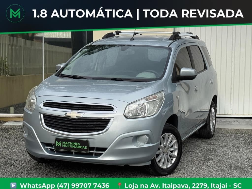 Chevrolet Spin LT 1.8 AUTOMÁTICA (FINANCIO E TROCO)