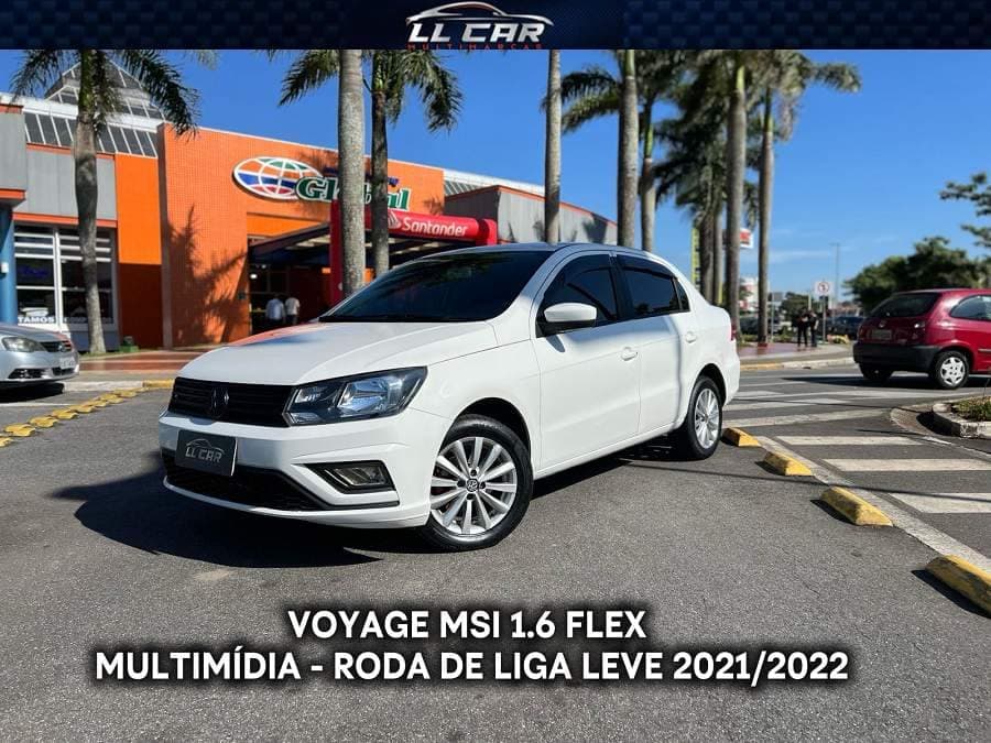 Volkswagen Voyage MSI 1.6 - RODA DE LIGA LEVE - MULTIMÍDIA