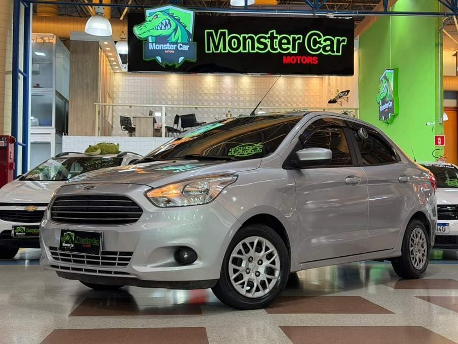 Ford KA + SE 1.0 - FLEX/MANUAL/COMPLETO - BAIXA KM!