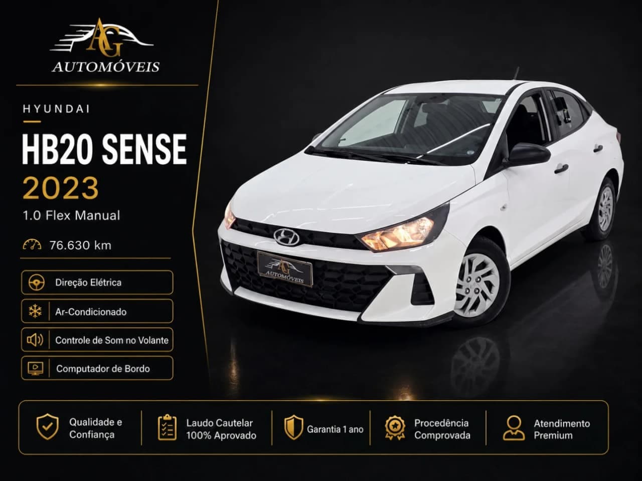 Hyundai Hb20 1.0 12V FLEX SENSE MANUAL