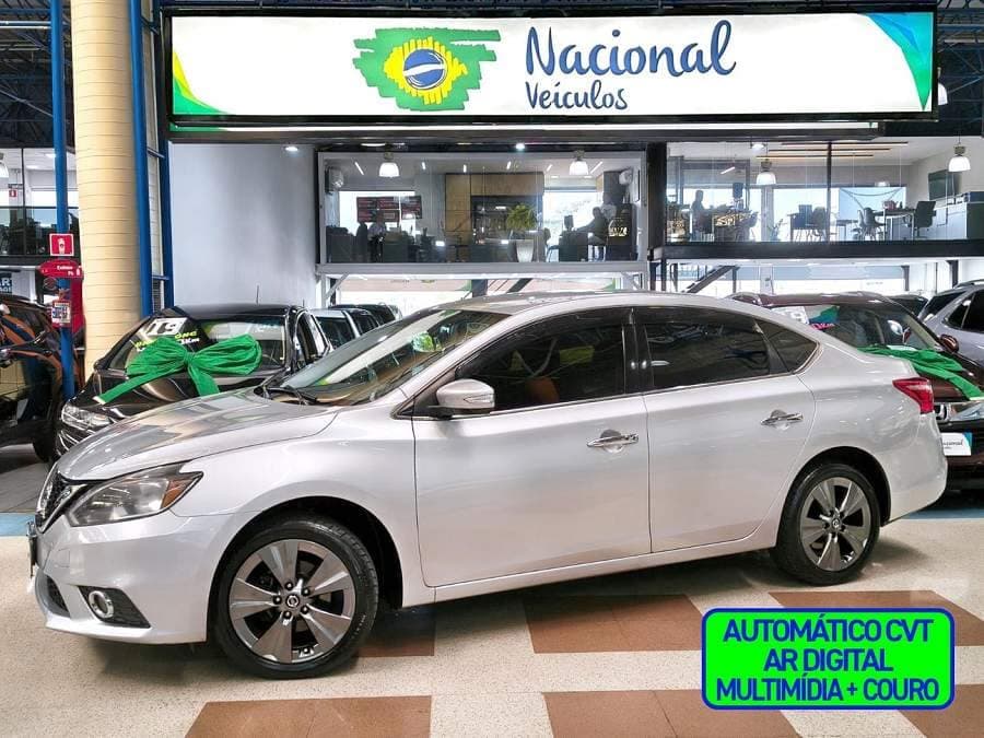 Nissan Sentra 2.0 SV CVT + MULTIMÍDIA E COURO