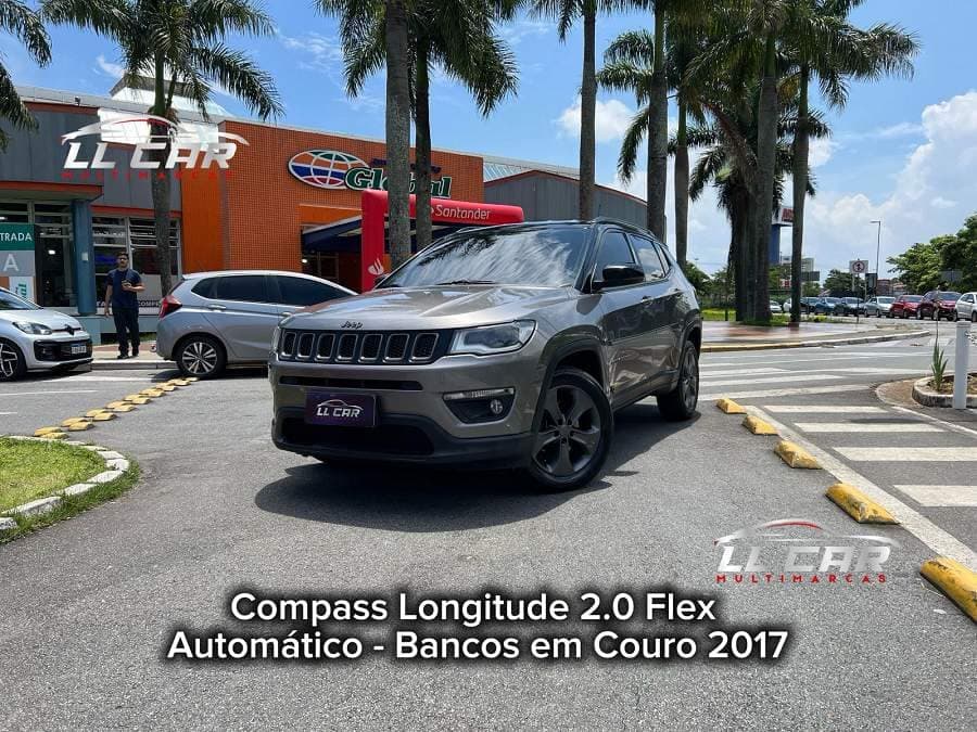 Jeep Compass LONGITUDE 2.0 FLEX - MULTIMÍDIA - START STOP