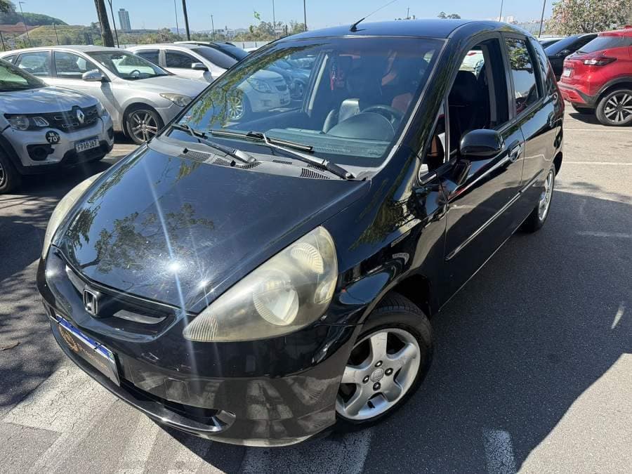 Honda Fit 1.4 LX COMPLETO BANCOS EM COURO