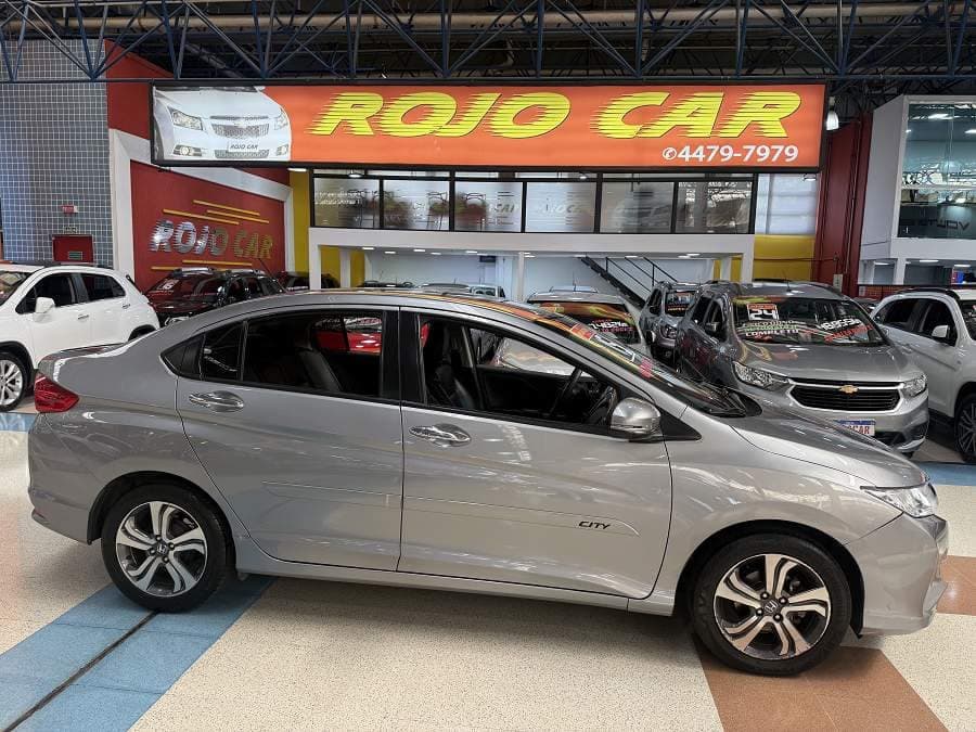 Honda City 1.5 FLEX EX CVT COMPLETO BAIXO KM IMPECAVEL
