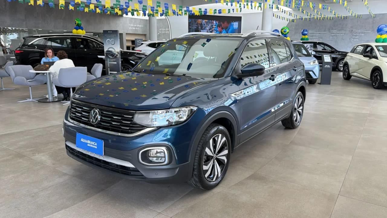 Volkswagen T-Cross 1.4 250 TSI TOTAL FLEX HIGHLINE AUTOMÁTICO