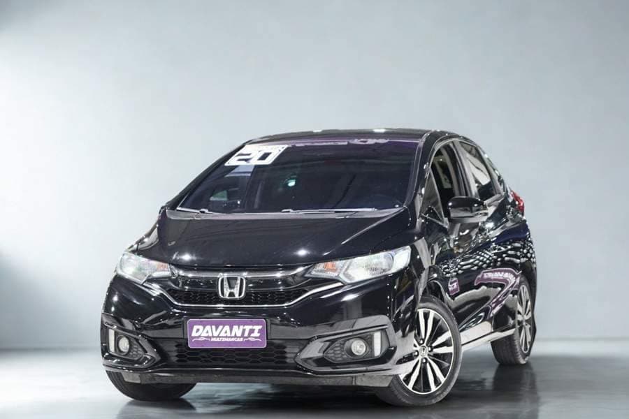 Honda Fit EXL 1.5 CVT BANCOS DE COURO + MULTIMIDIA