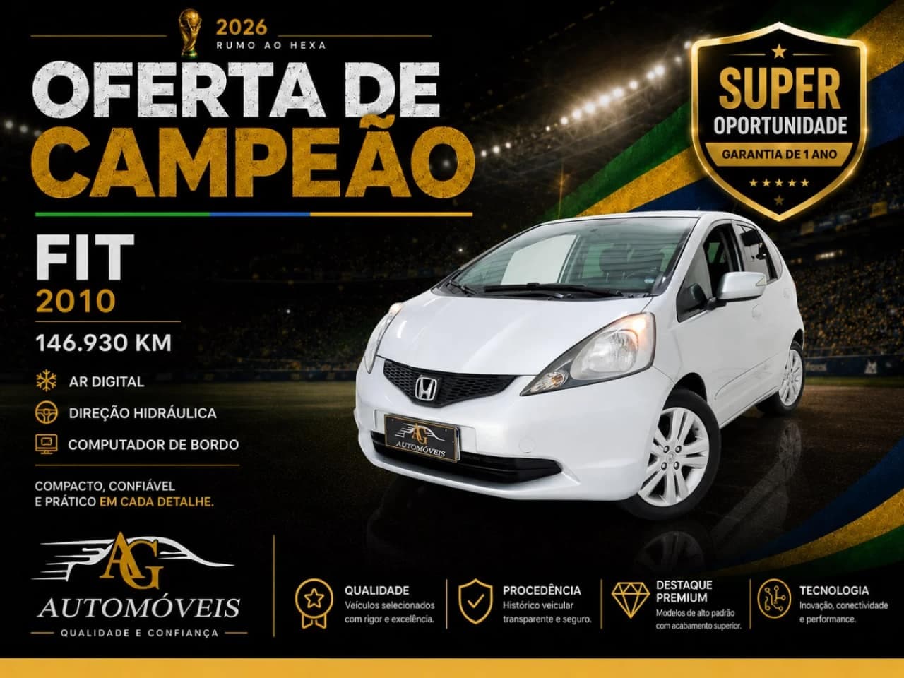 Honda Fit 1.5 EX 16V FLEX 4P AUTOMÁTICO