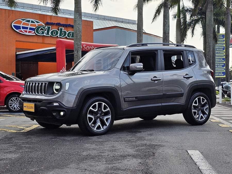 Jeep Renegade 1.8 LONGITUDE AT+COURO+MULTIMÍDIA E 64.000KM