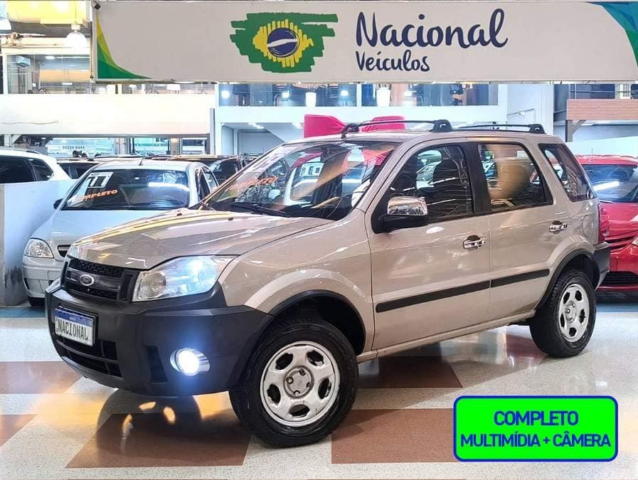 Ford EcoSport 1.6 XLS COMPLETO + MULTIMÍDIA E CÂMERA