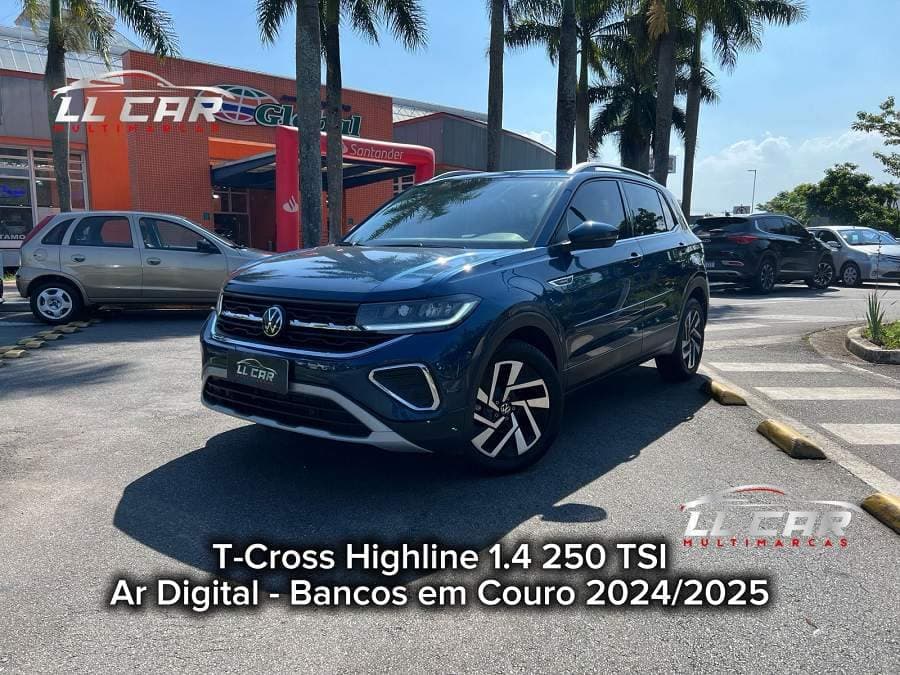 Volkswagen T-Cross HIGHLINE 1.4 250 TSI - BAIXO KM - EXCELENTE ESTADO