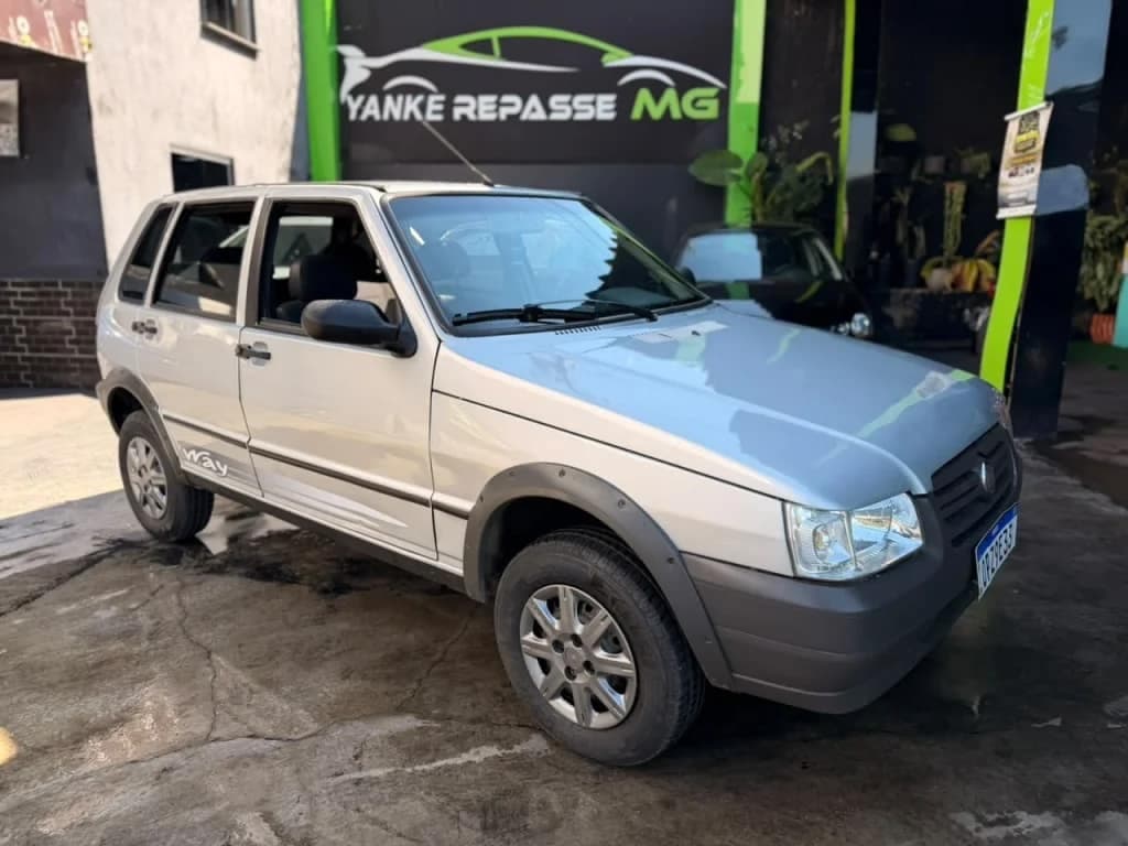 Fiat Uno 1.0 MPI MILLE WAY ECONOMY 8V FLEX 4P MANUAL