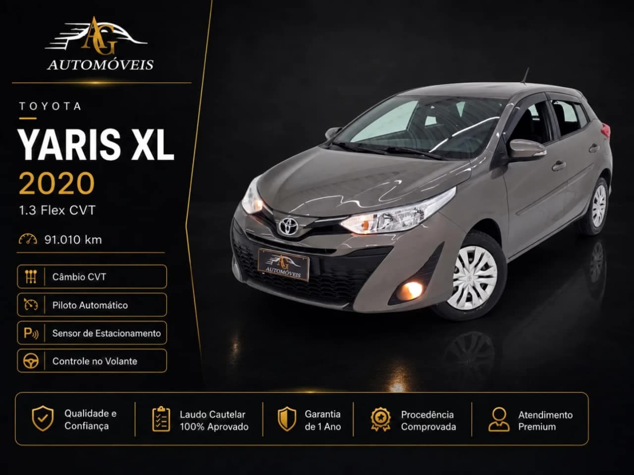 Toyota Yaris 1.3 16V FLEX XL MULTIDRIVE