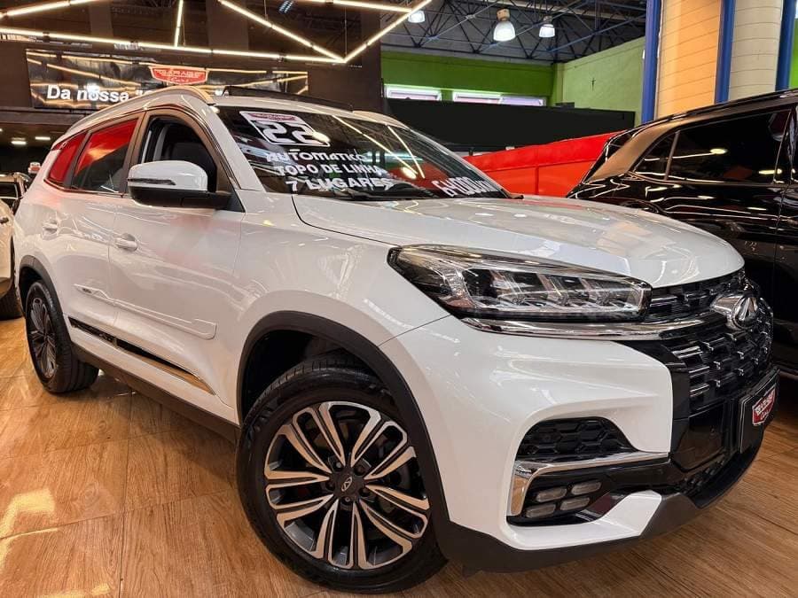 Chery Tiggo 8 TXS 1.6 TURBO TGDI 7 LUGARES T-SOLAR SÓ 64 MIL KM