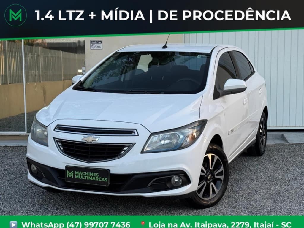 Chevrolet Onix LTZ 1.4 TOP (TROCO E FINANCIO)