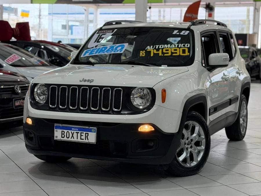 Jeep Renegade 1.8 LONGITUDE C/ BAIXA KM