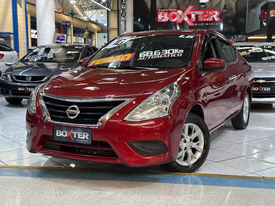 Nissan Versa 1.6 SV FLEX C/ BAIXA KM
