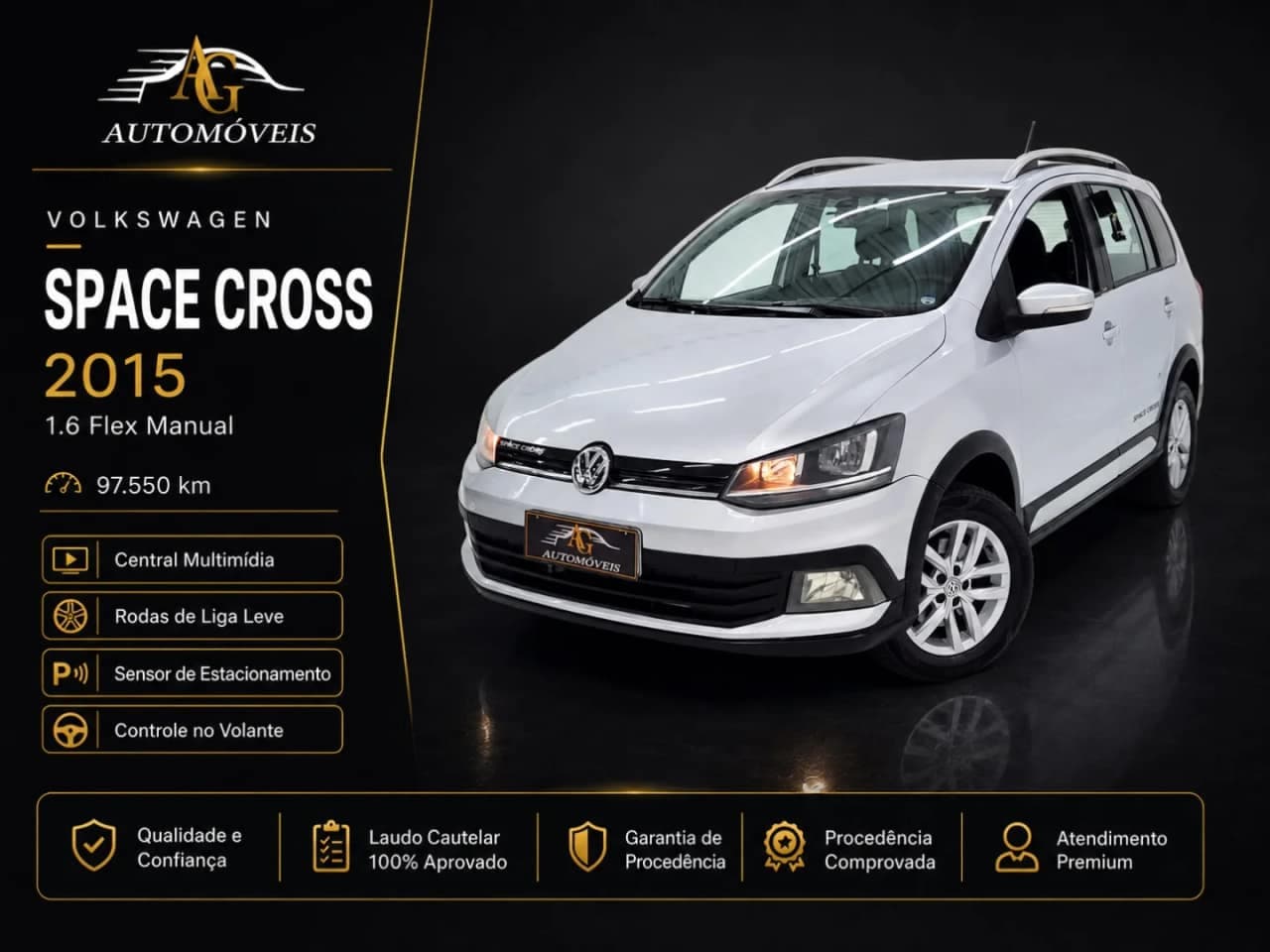 Volkswagen SpaceCross 1.6 MSI 16V FLEX 4P MANUAL
