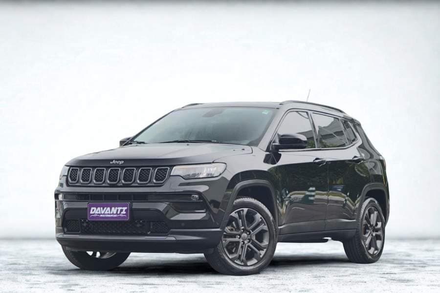 Jeep Compass LONGITUDE T270 1.3 TB BANCOS DE COURO + MULTIMIDIA