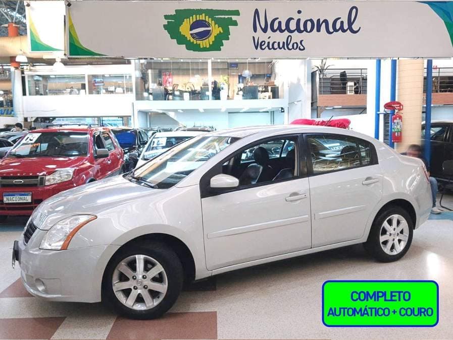 Nissan Sentra 2.0 S AUTOMÁTICO COMPLETO + COURO