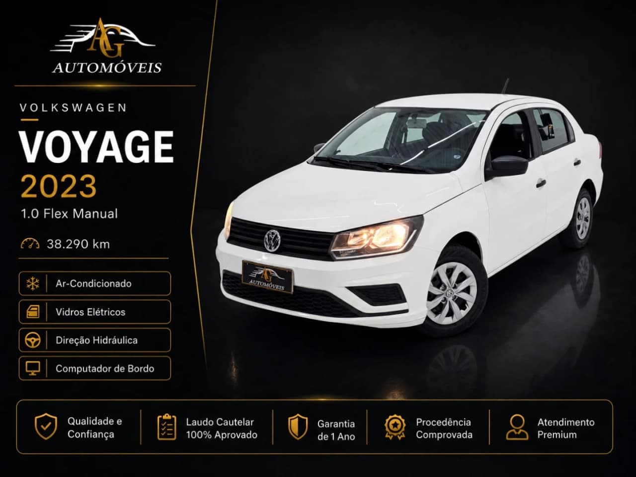 Volkswagen Voyage 1.0 12V MPI TOTALFLEX 4P MANUAL