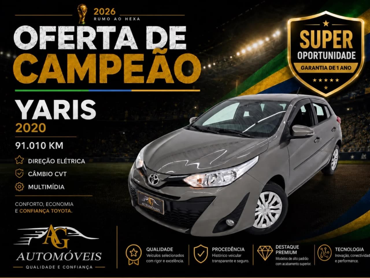 Toyota Yaris 1.3 16V FLEX XL MULTIDRIVE