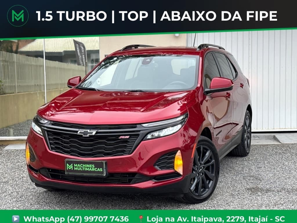 Chevrolet Equinox RS 1.5 TURBO (ABAIXO DA FIPE)