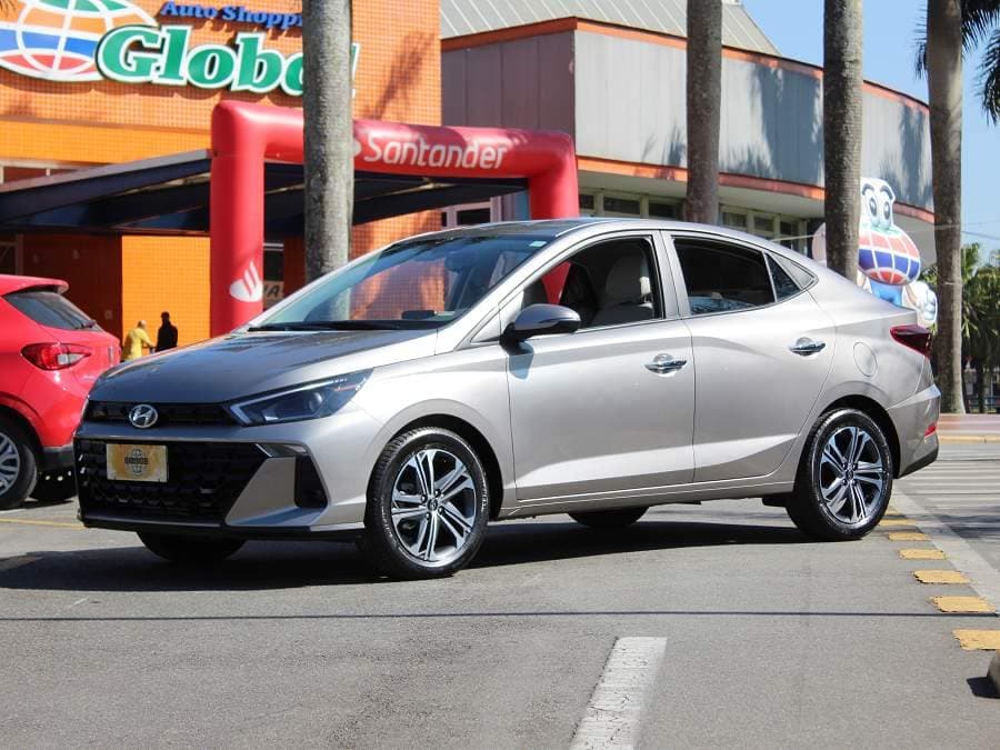 Hyundai HB20 S 1.0 TURBO PLATINUM AT+COURO+MULTIMÍDIA E 22.000KM