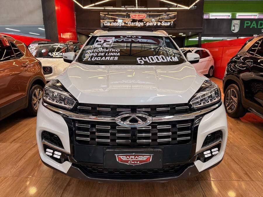 Chery Tiggo 8 TXS 1.6 TURBO TGDI 7 LUGARES T-SOLAR SÓ 64 MIL KM