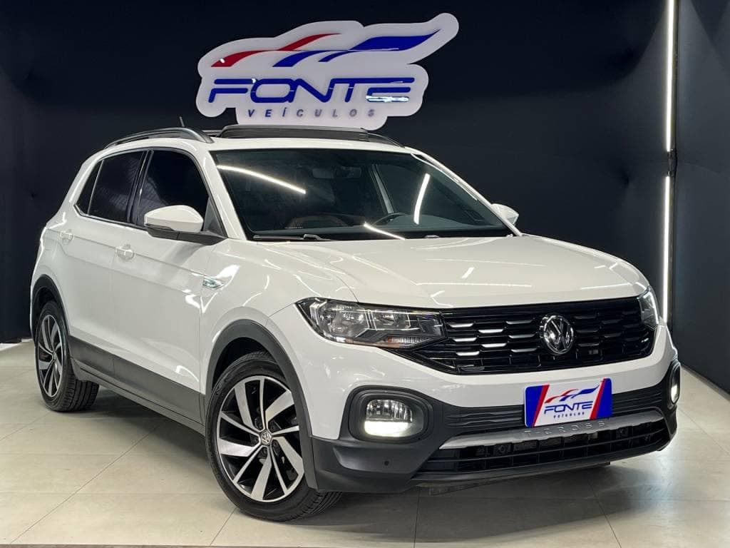 Volkswagen T-Cross Comfortline 200 TSI 1.0 Automático - Com Teto Solar Panorâmico
