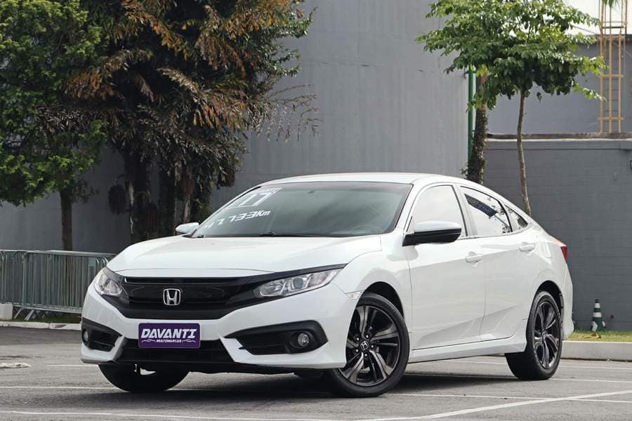 Honda Civic SPORT 2.0 CVT BANCOS DE COURO + KM BAIXO