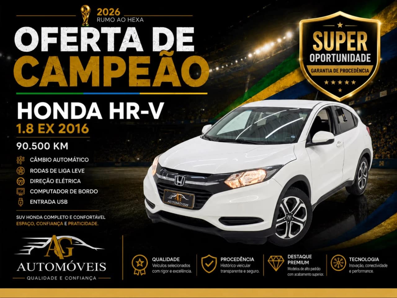 Honda HR-V 1.8 16V FLEX EX 4P AUTOMÁTICO