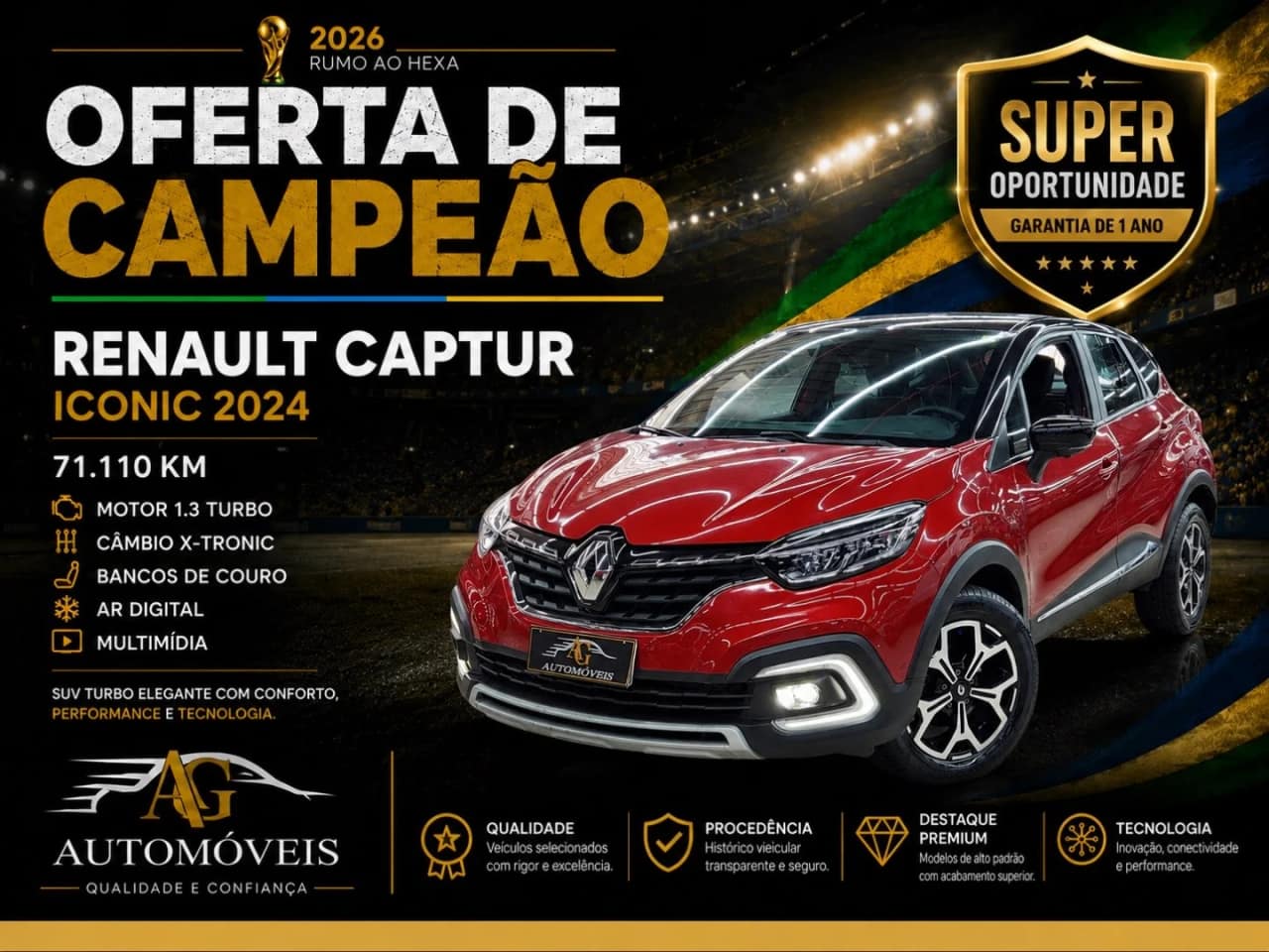 Renault Captur 1.3 TCE FLEX ICONIC X-TRONIC