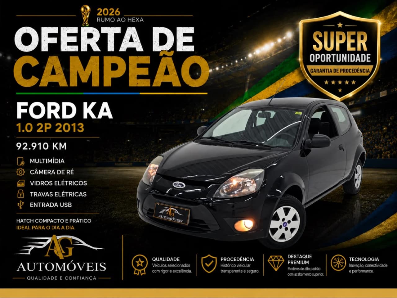 Ford Ka 1.0 MPI 8V FLEX 2P MANUAL