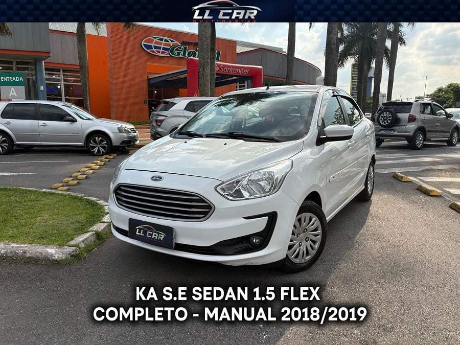 Ford KA S.E 1.5 FLEX - COMPLETO - BEM CONSERVADO