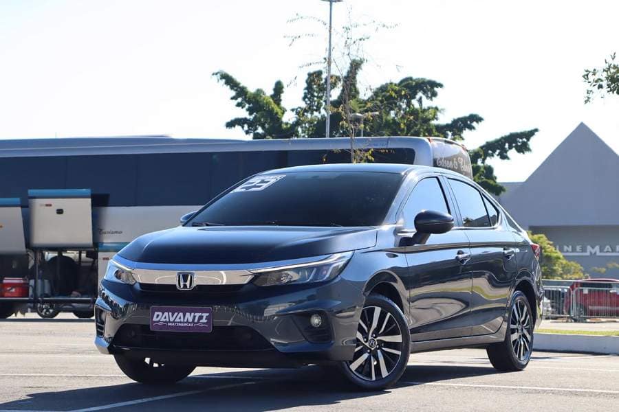Honda City EXL 1.5 CV BANCOS DE COURO + KM BAIXO