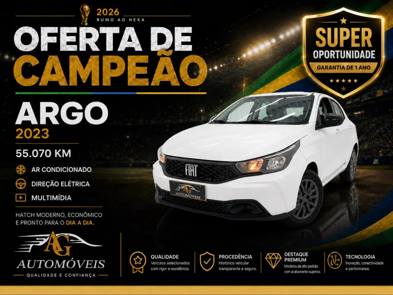 Fiat Argo 1.0 FLEX MANUAL