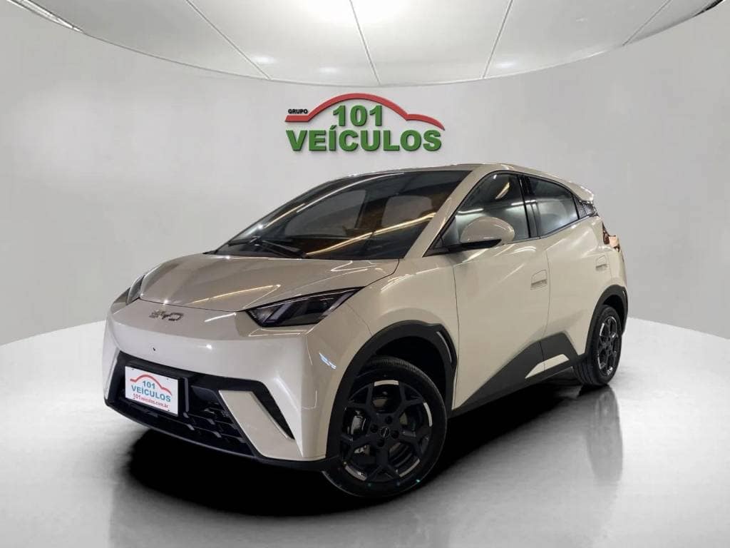 BYD Dolphin Mini lidera os carros elétricos no Brasil em 2026