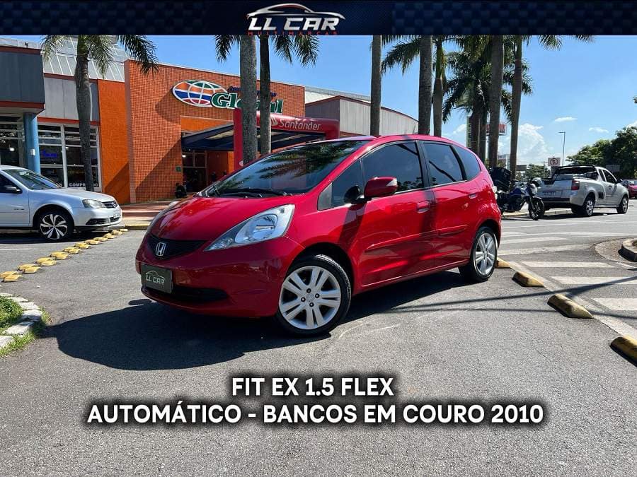 Honda Fit EX 1.5 AUTOMÁTICO - BANCOS EM COURO