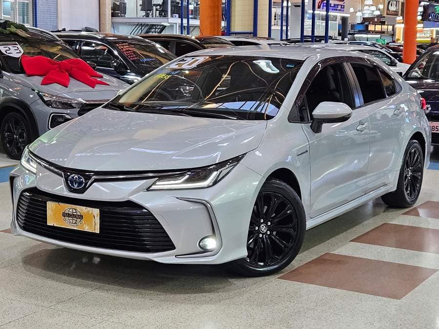 Toyota Corolla 1.8 ALTIS HYBRID+COURO+MULTIMÍDIA E 89.000KM