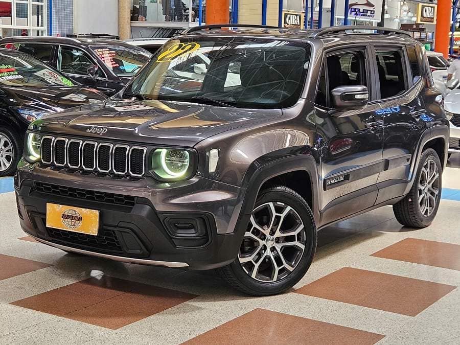 Jeep Renegade 1.3 TURBO LONGITUDE+COURO+MULTIMÍDIA E 36.000KM