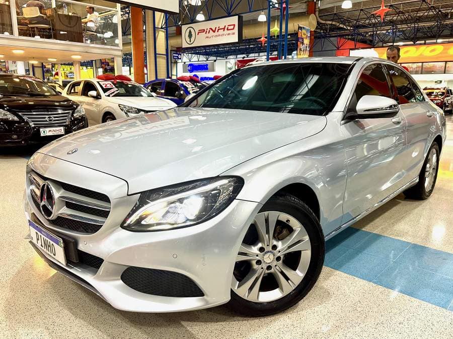 Mercedes-Benz C-180 C 180 BLINDADA 3A SÓ 47300KM MUITO NOVA!!!