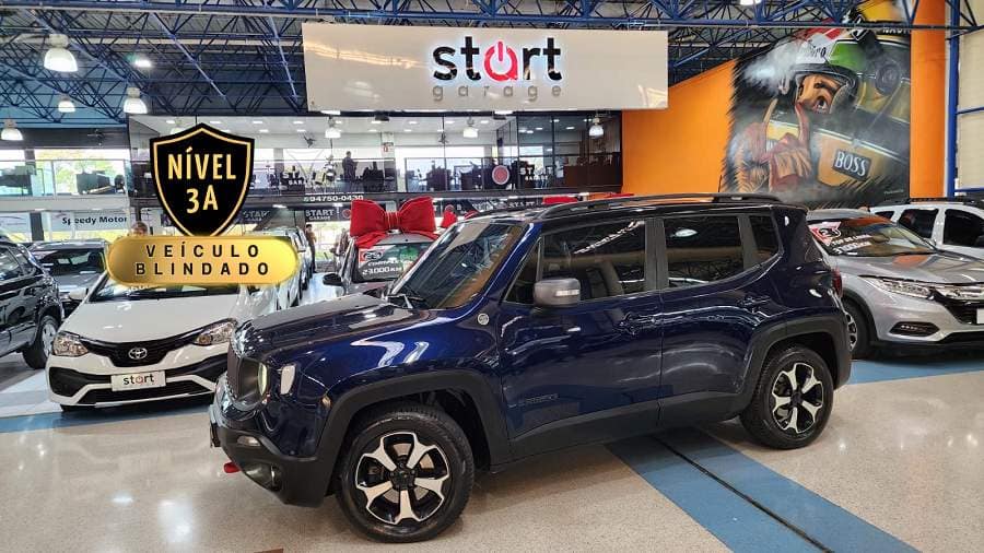 Jeep Renegade 2.0 TRAILHAWK DIESEL 4X4 - BLINDAGEM BLINDATECH
