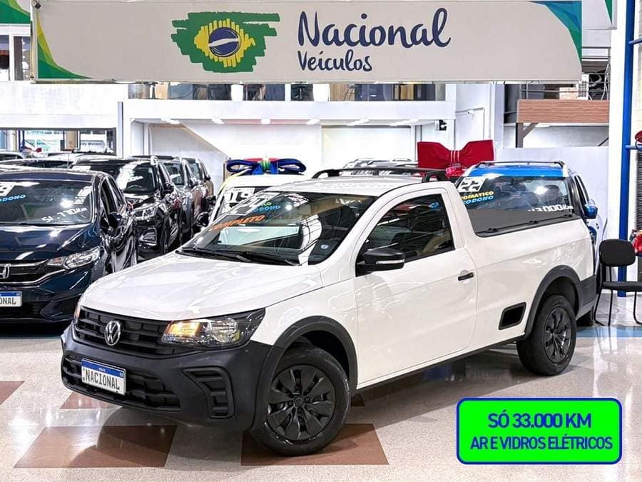 Volkswagen Saveiro 1.6 ROBUST COMPLETO COM AR E VIDROS ELÉTRICOS