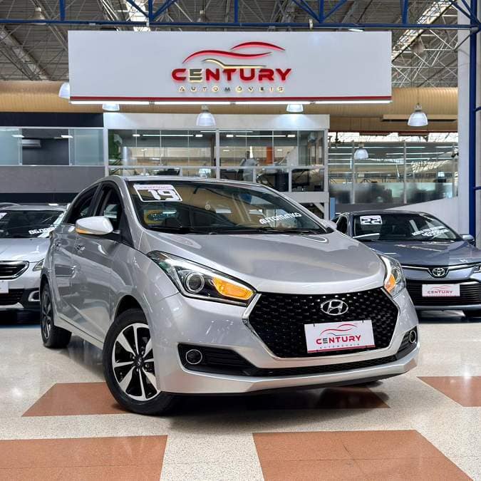 Hyundai HB20 PREMIUM 1.6 FLEX 16V AUT + BANCO TERRACOTA + MIDIA