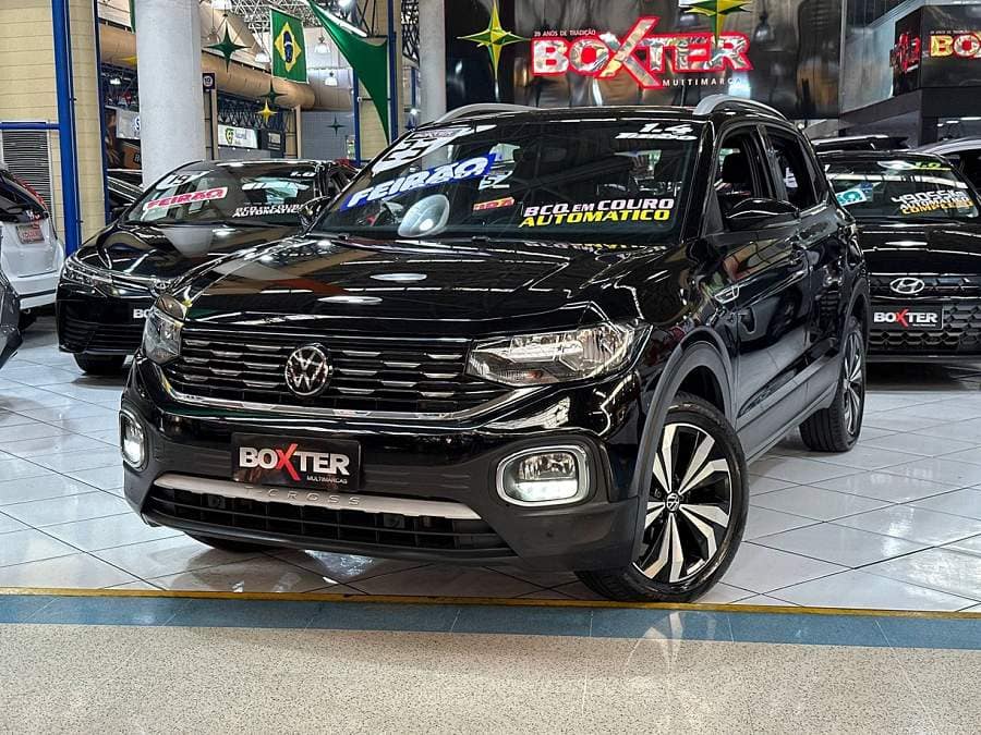 Volkswagen T-Cross 1.4 250 TSI TOTAL FLEX HIGHLINE AUT. C/ BAIXA KM