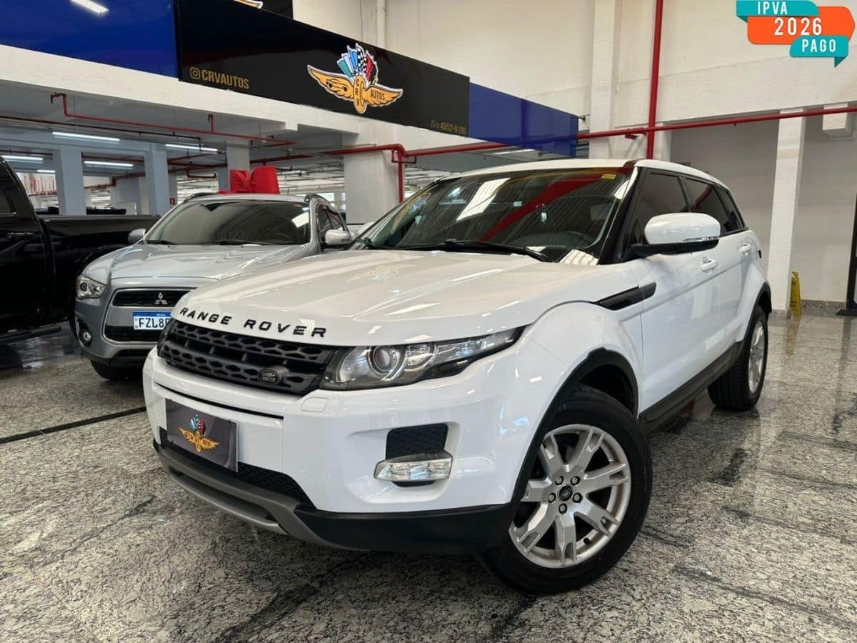 Land Rover Evoque 2.0 PURE 4WD 16V GASOLINA 4P AUTOMÁTICO
