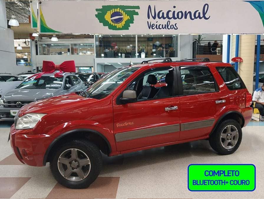 Ford EcoSport 1.6 XLT COMPLETO + BLUETOOTH E COURO