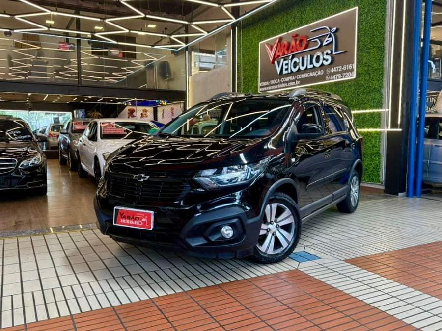 Chevrolet Spin ACTIV 1.8 AUT. - BANCOS EM COURO - MULTIMIDIA