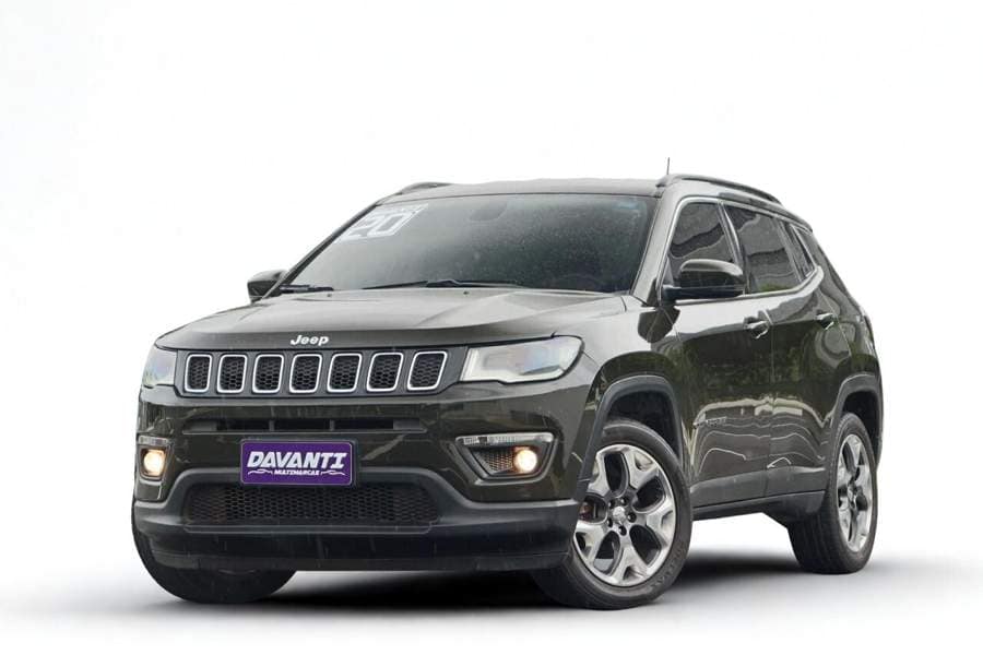 Jeep Compass LONGITUDE 2.0 BANCOS DE COURO + MULTIMIDIA